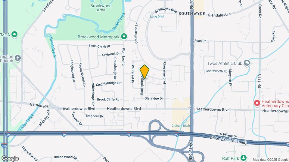 2323-2329 Rockspring Rd Map and Location Details