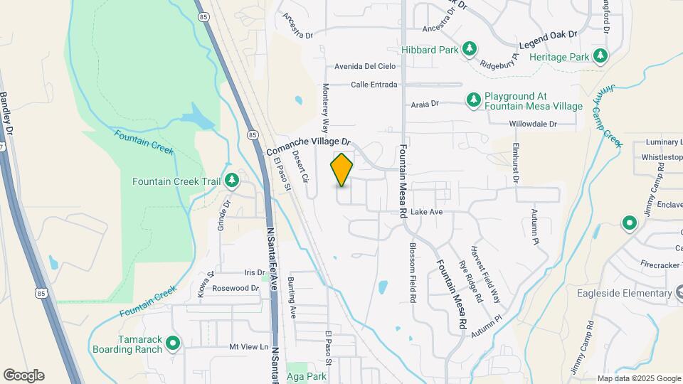 6743 Fountain Ridge Cir Mapa y Detalles de la Ubicación