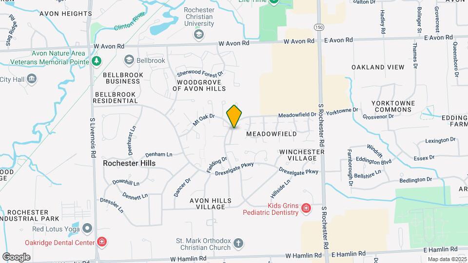 1550 Meadowside Dr Map and Location Details