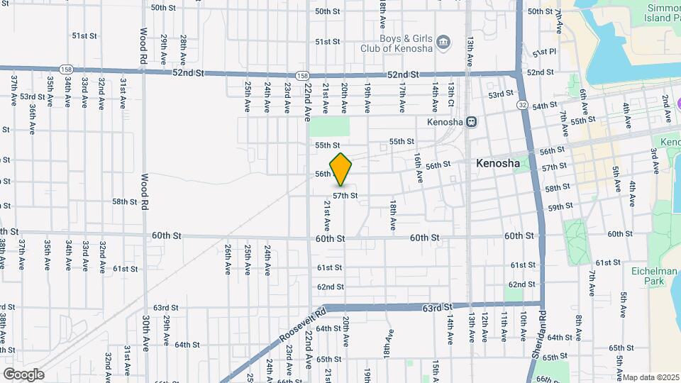 2002 57th St Map and Location Details