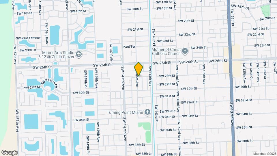 2807 SW 145th Ave Map and Location Details