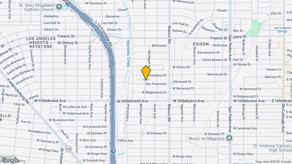 1035 San Francisco Map and Location Details