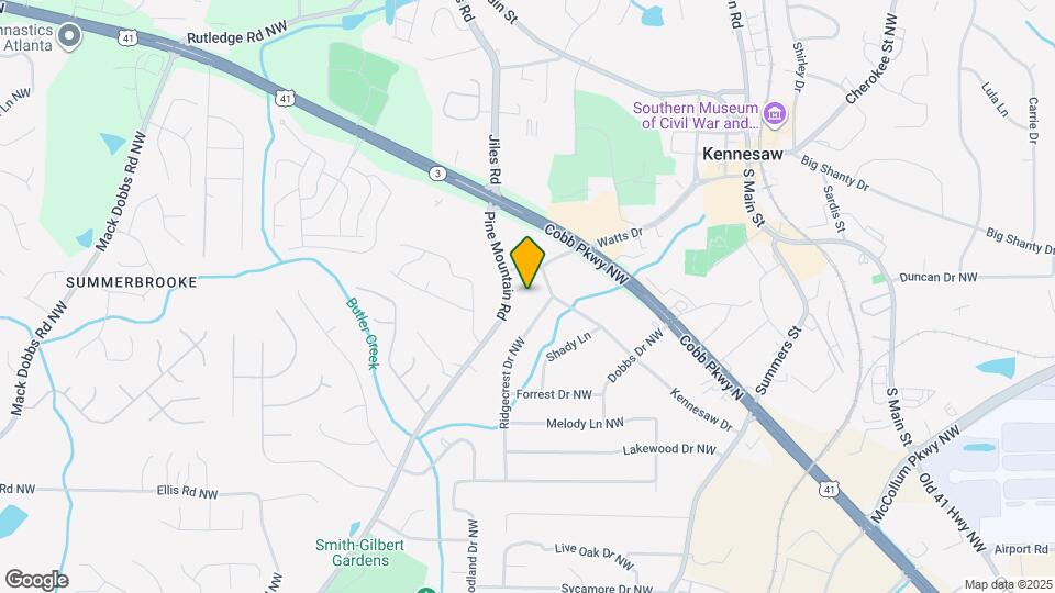 6070 Pine Mountain Ct Map and Location Details