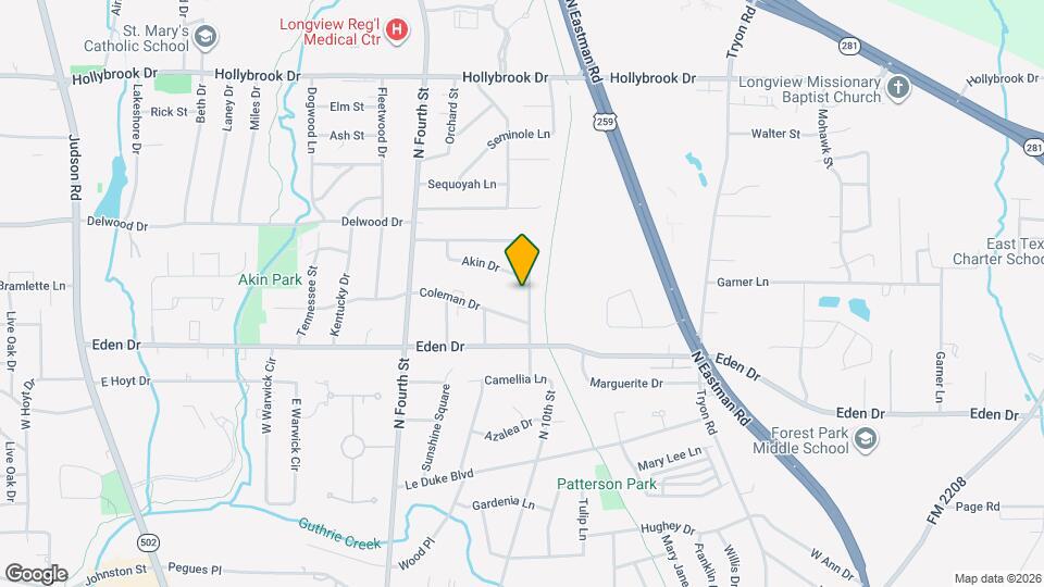 2307 Oliver Ave Mapa y Detalles de la Ubicación