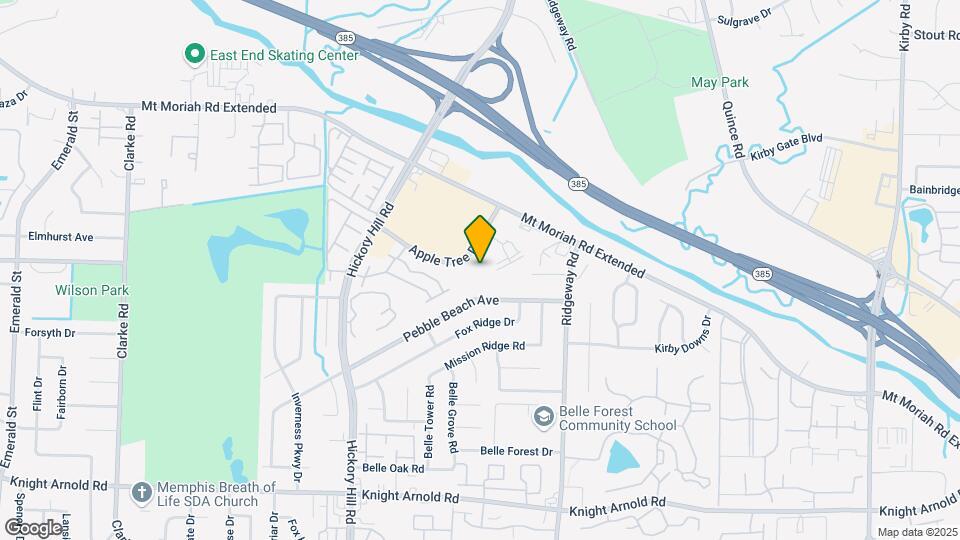 Sonesta Simply Suites Memphis - Extended Stay Map and Location Details