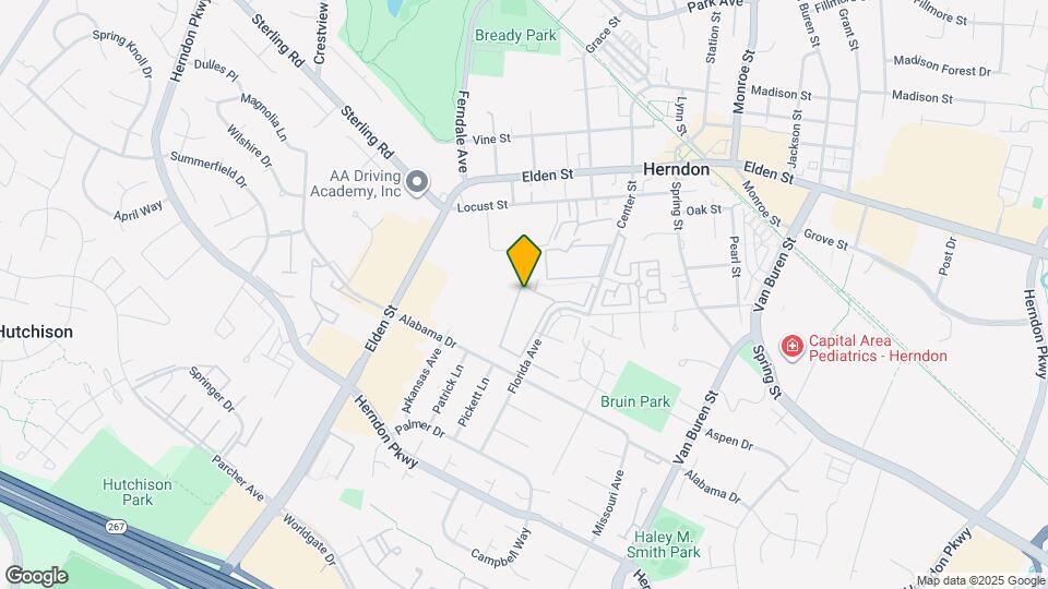 531 Florida Ave Map and Location Details