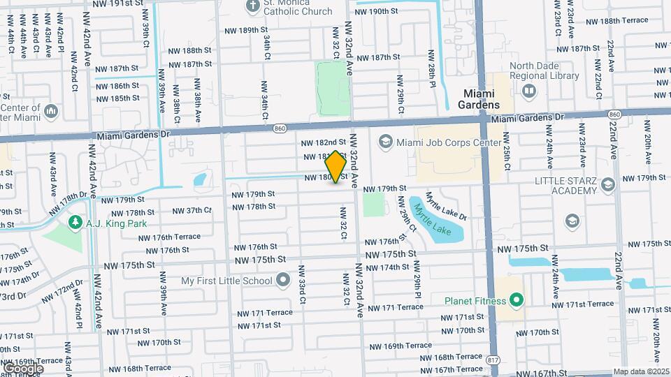3247 NW 179th St Map and Location Details