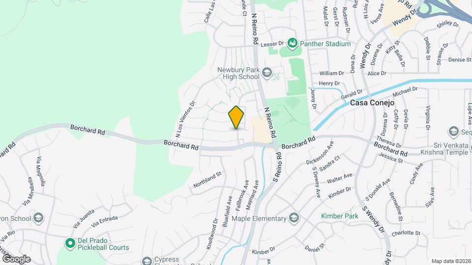 3786 San Marcos Ct Map and Location Details