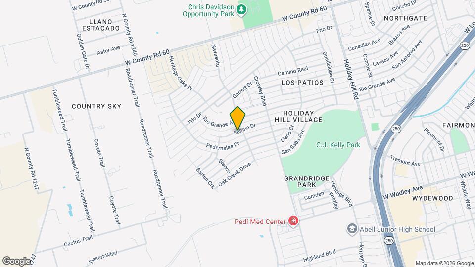 5903 Sabine Dr Map and Location Details