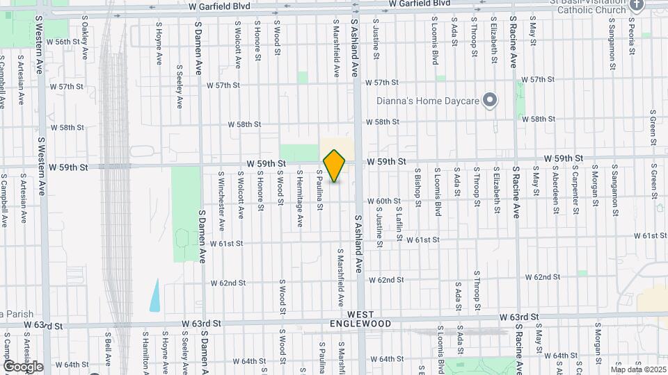 5940 S Marshfield Ave Map and Location Details