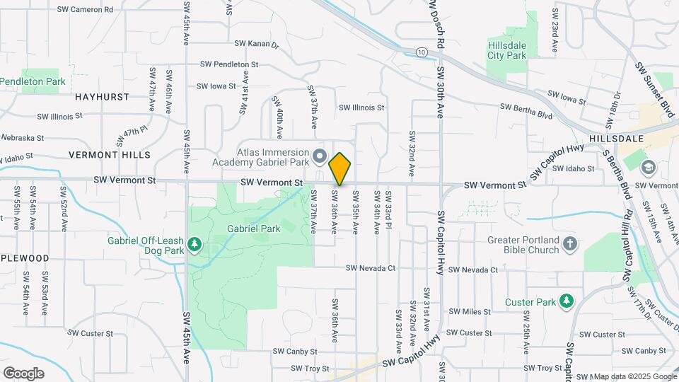 6718 SW 36th Ave Mapa y Detalles de la Ubicación