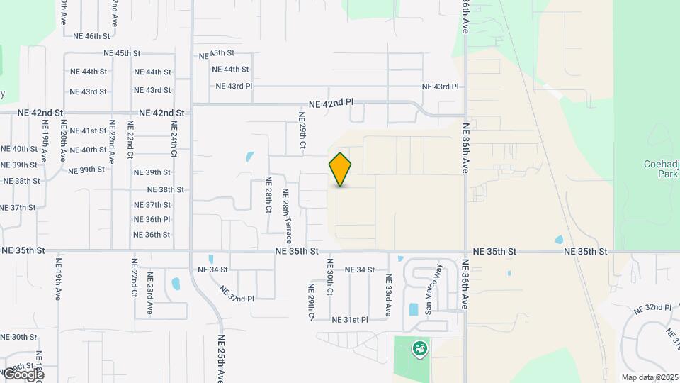 3783 NE 30th Ter Mapa y Detalles de la Ubicación