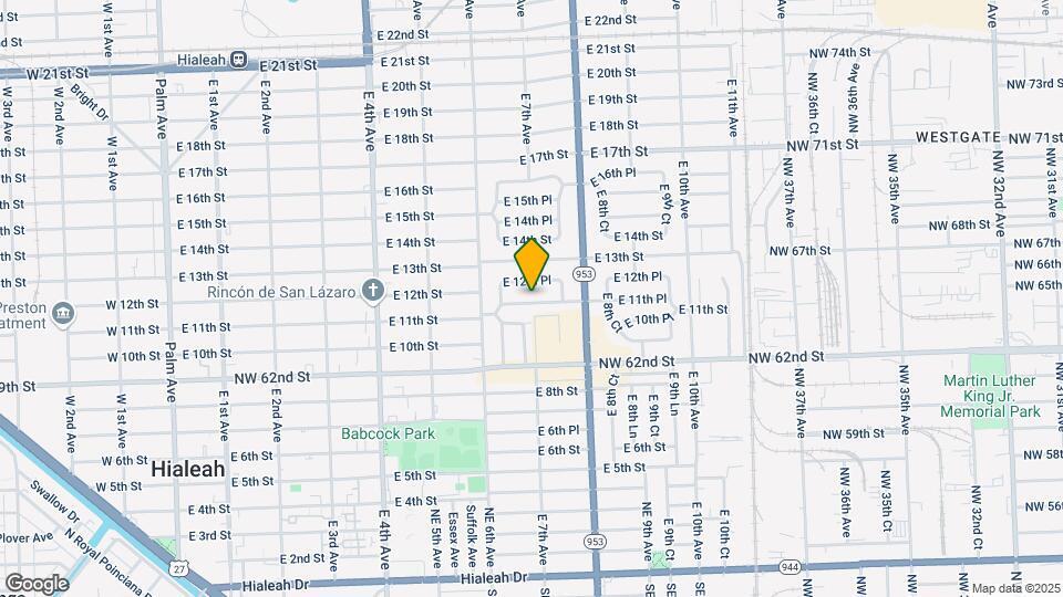 691 E 11th Pl Mapa y Detalles de la Ubicación