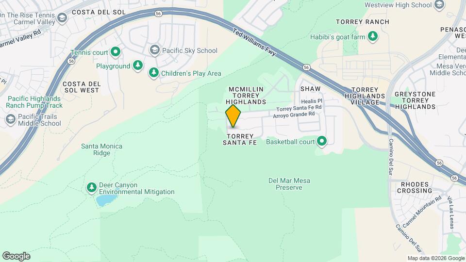 7023 Chapala Canyon Ct Map and Location Details