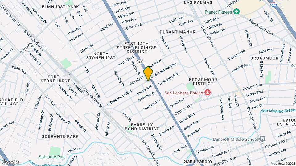 141 W Broadmoor Blvd Map and Location Details