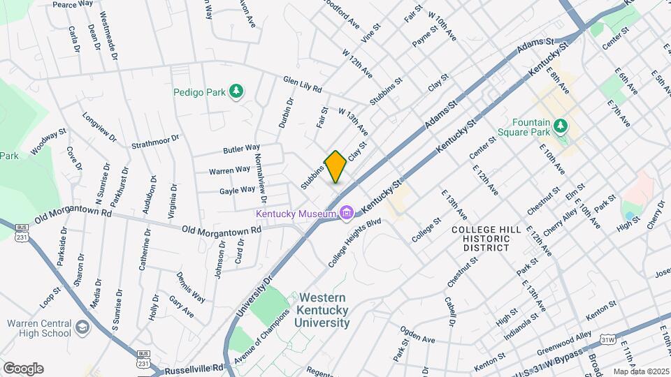 102 W 15th Ave Map and Location Details