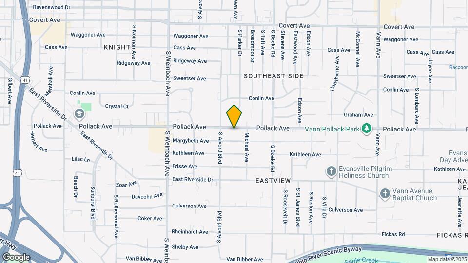 2217 Pollack Ave Map and Location Details
