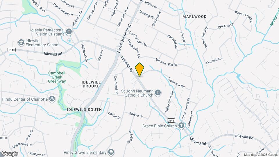 3200 New Hampshire Dr Map and Location Details