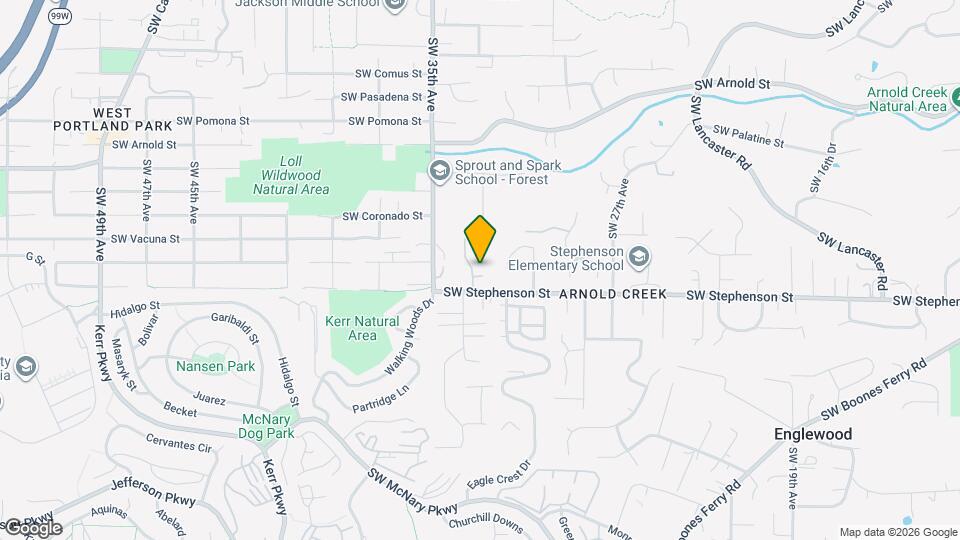 3321 SW Vesta Ct Map and Location Details