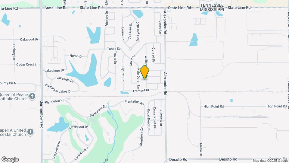 8995 William Paul Dr Mapa y Detalles de la Ubicación