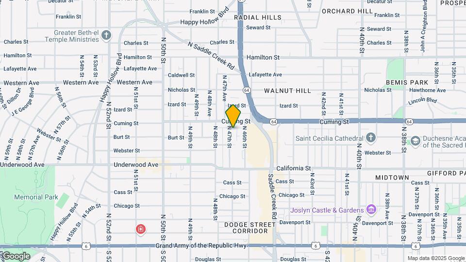 Whittier Apartments Mapa y Detalles de la Ubicación