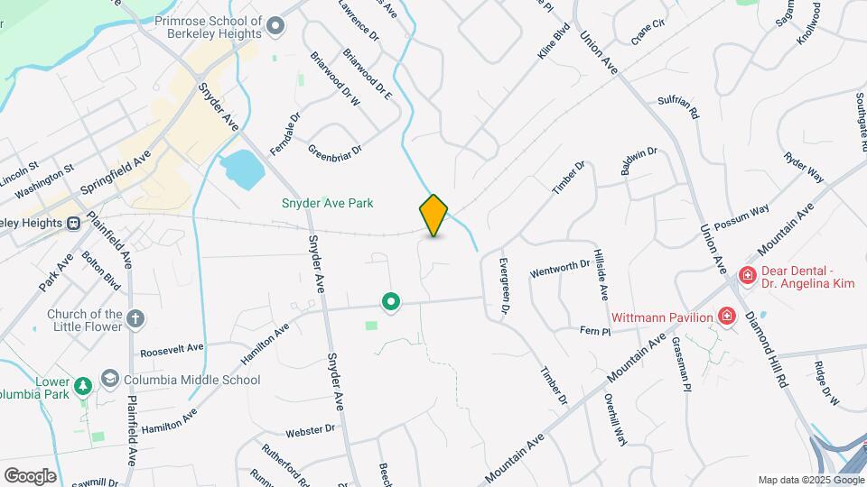 Woodcrest at Berkeley Heights - 55+ Map and Location Details