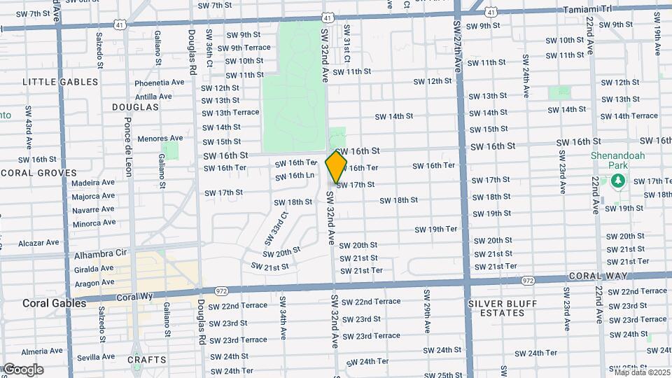 3180 SW 17th St Map and Location Details
