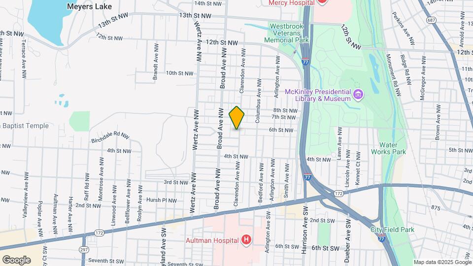 529 Clarendon Ave NW Map and Location Details