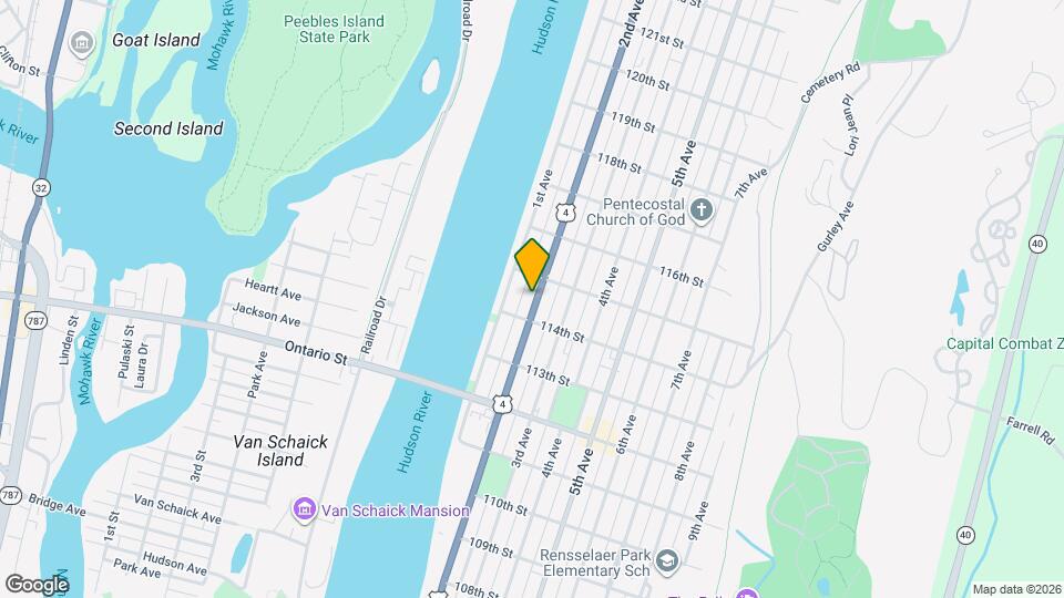 551 2nd Ave Mapa y Detalles de la Ubicación