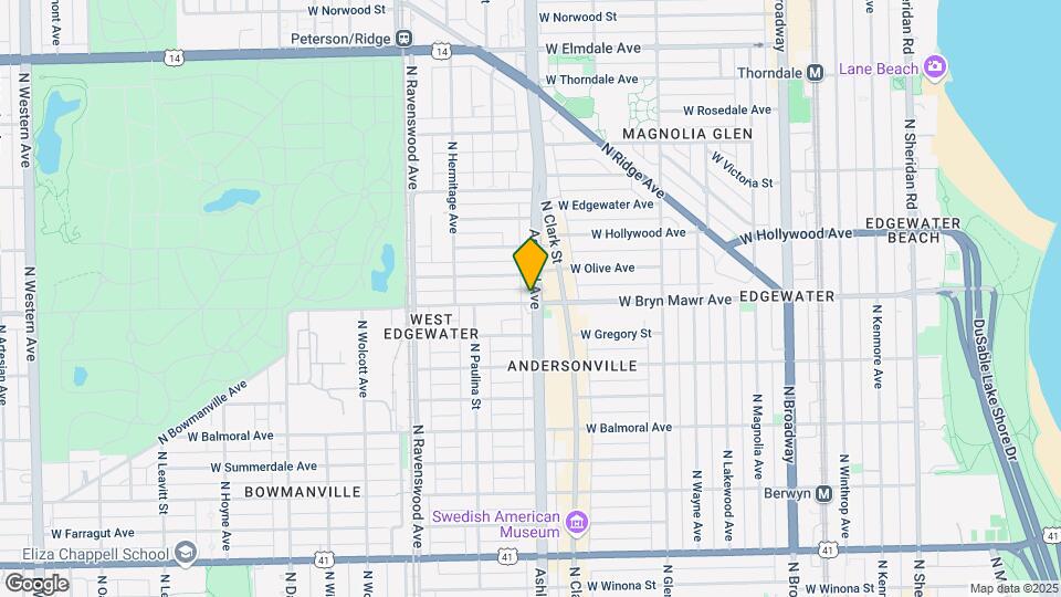 5600 N Ashland Ave, Unit 1 Bed Mapa y Detalles de la Ubicación