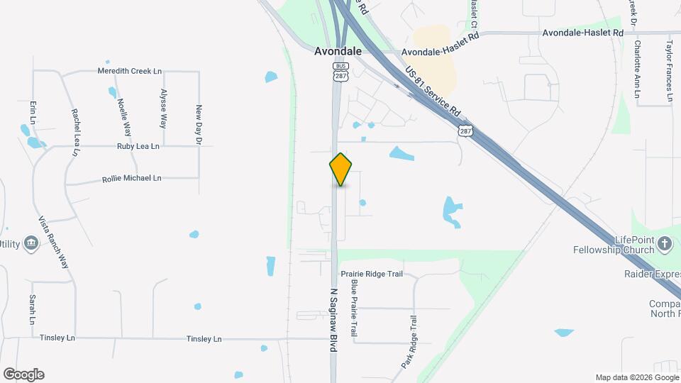 12733 Big Rnch Rd Map and Location Details