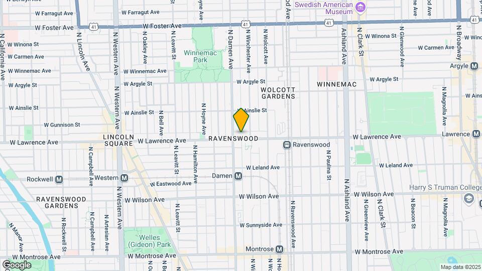 1956-1962 W Lawrence Ave Mapa y Detalles de la Ubicación