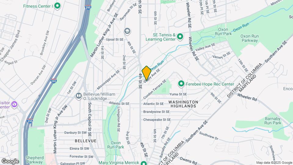 405 Valley Ave SE Map and Location Details