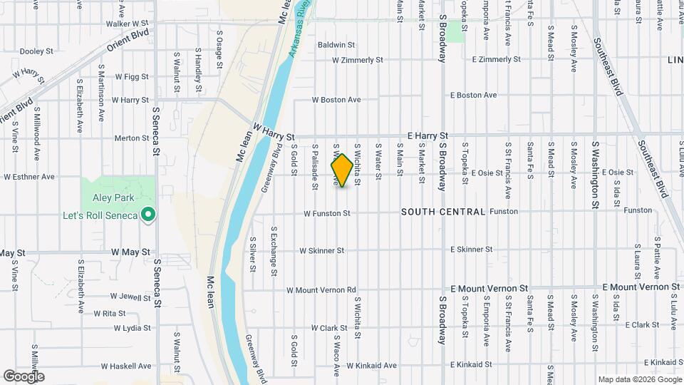 1728 S Waco Ave Map and Location Details