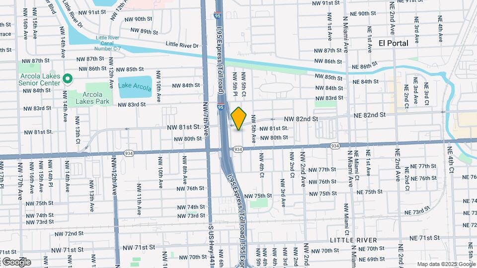 8012 NW 5th Ct Mapa y Detalles de la Ubicación