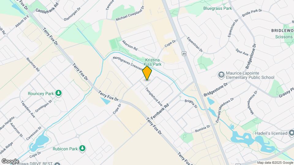 508 Pepperville Crescent Map and Location Details