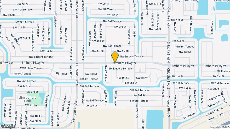 2104 Embers Pkwy W Map and Location Details