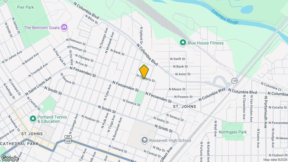 9572 N Calhoun Ave Mapa y Detalles de la Ubicación
