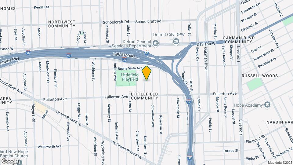 12696 Northlawn St Map and Location Details