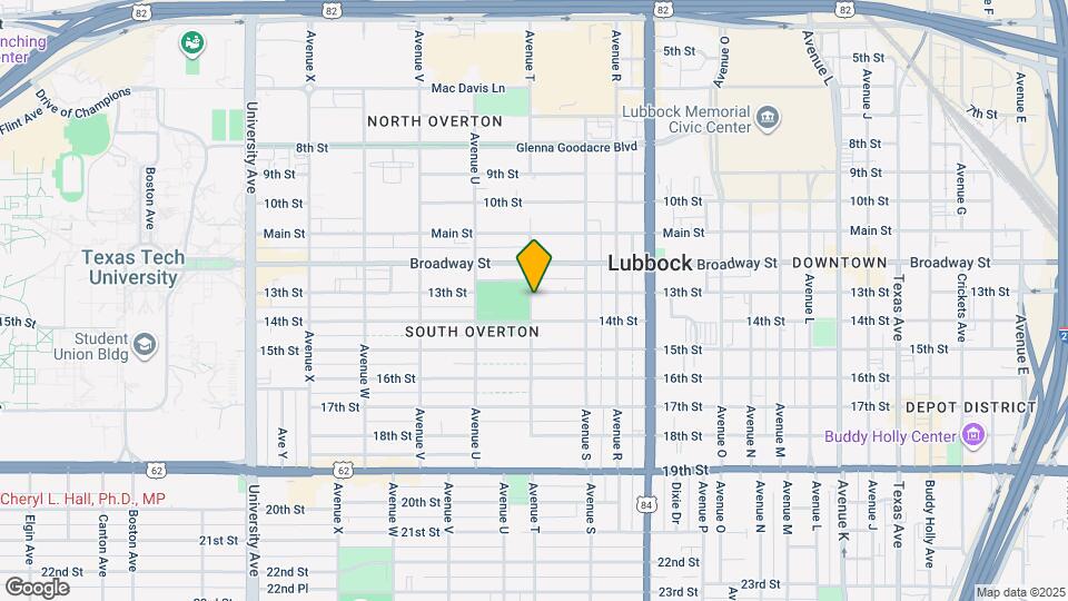 1923 13th St Map and Location Details