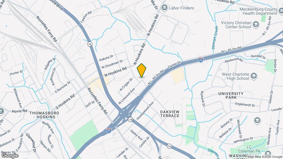 503 N Linwood Ave Map and Location Details