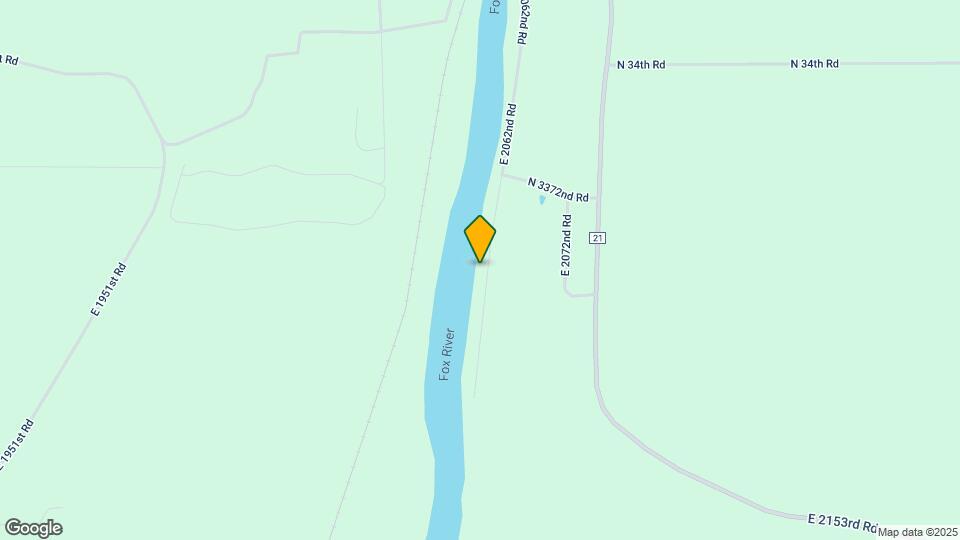 3347 E 2059th Rd Map and Location Details