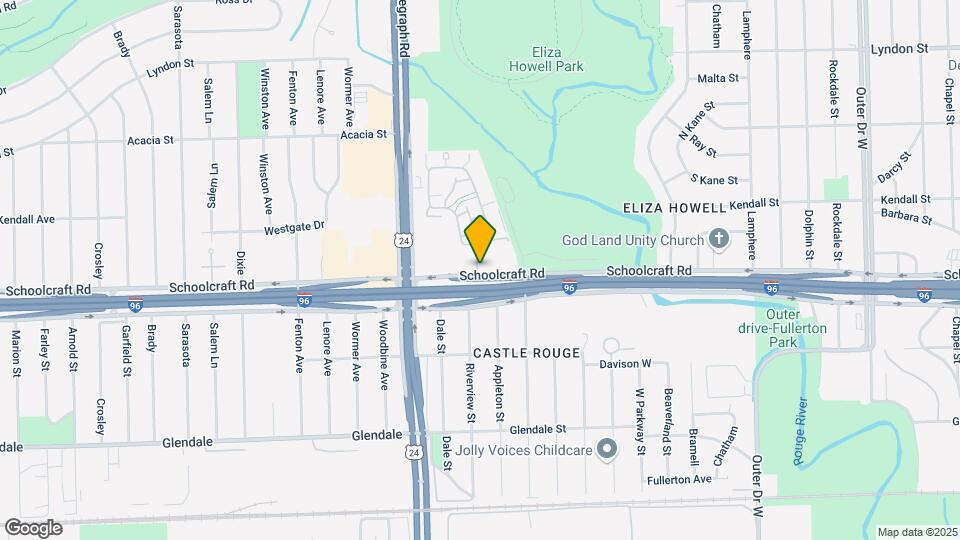 14014 Riverview St Map and Location Details