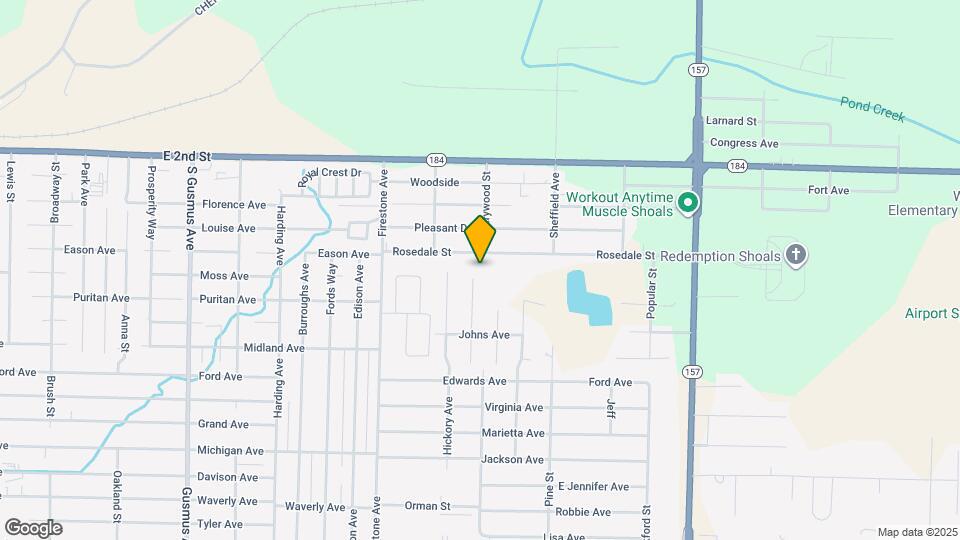 901 Division St Map and Location Details