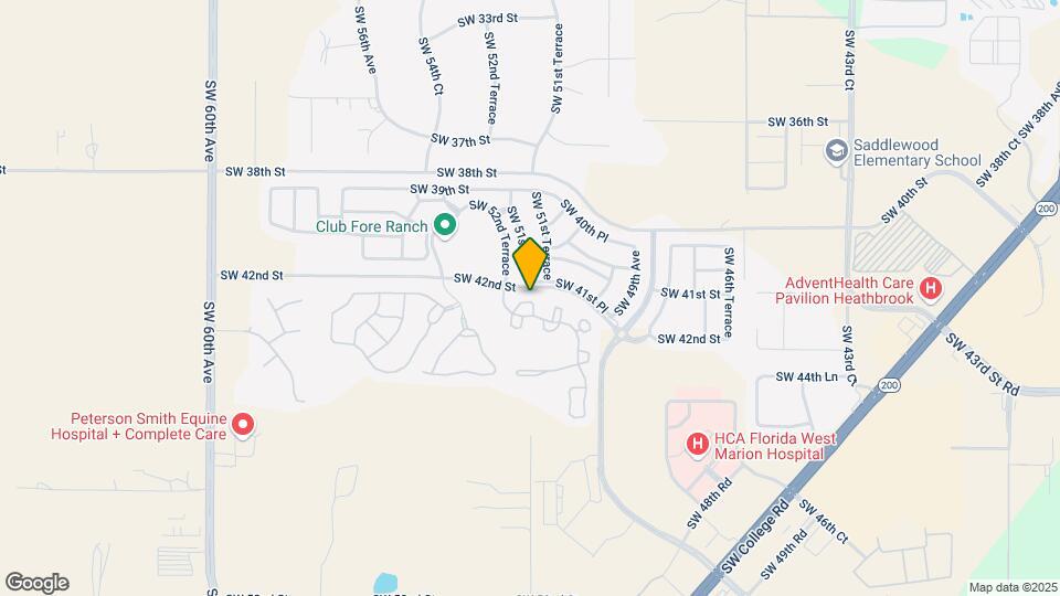 4113 SW 54th Cir Map and Location Details