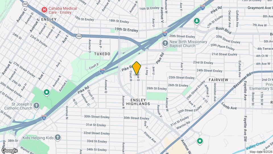 2436 Avenue S Map and Location Details