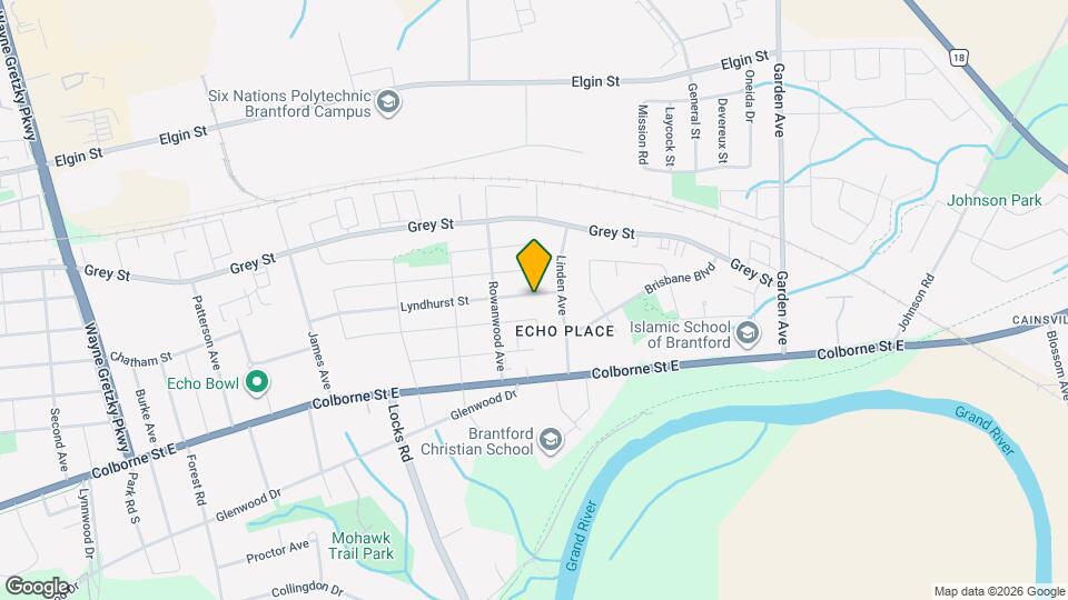 85 Lyndhurst St Map and Location Details