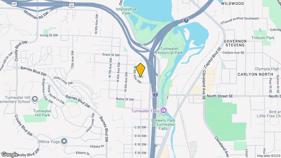 421 N 3rd Ave SW Map and Location Details