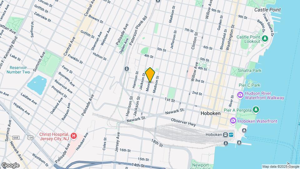 131 Monroe St Map and Location Details