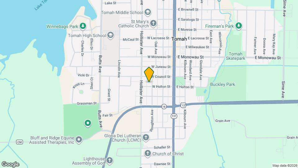 1317 Stoughton Ave Map and Location Details